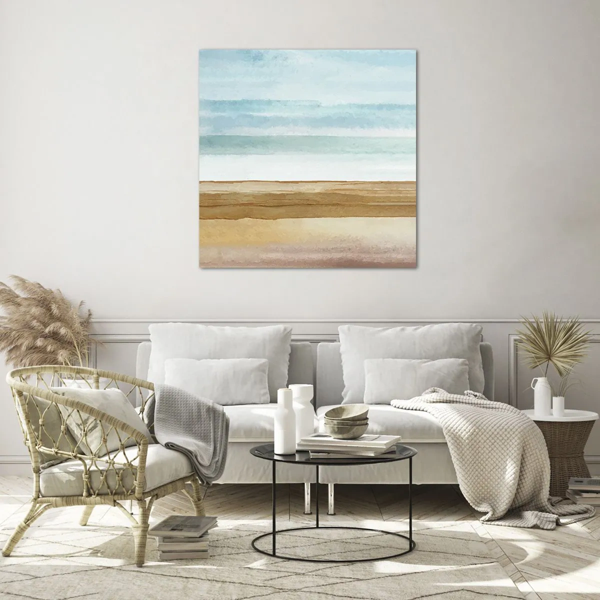 Impression sur verre - Image sur verre - Réconfort - 70x70 cm