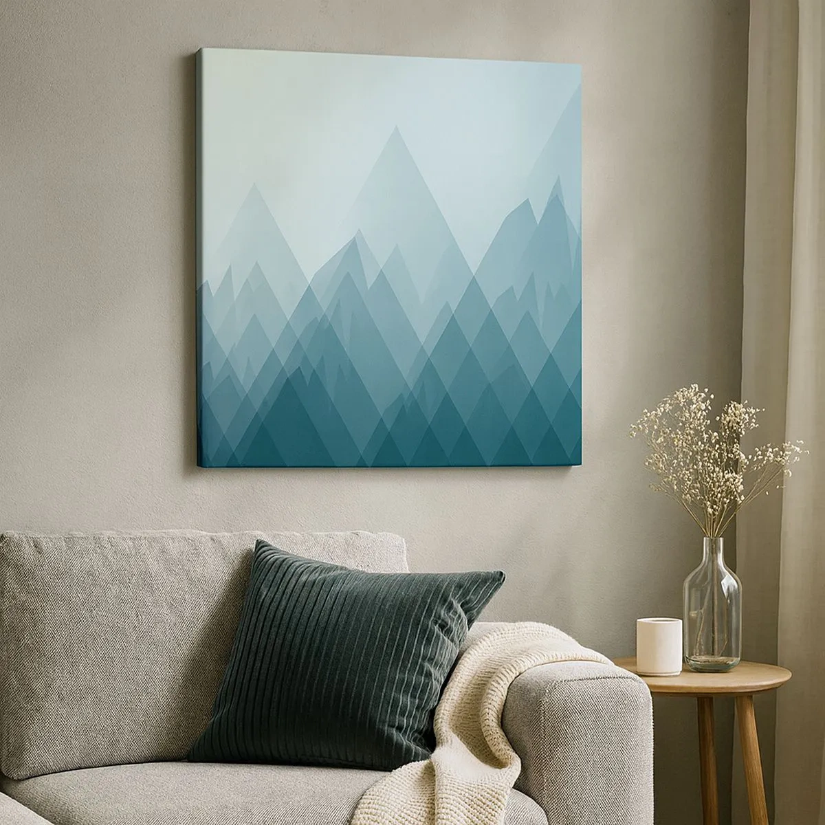 Impression sur toile - Image sur toile - Grand, plus grand, encore plus grand - 30x30 cm