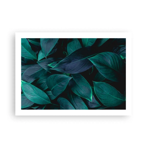 Affiche - Poster - le vert lui-même - 70x50 cm