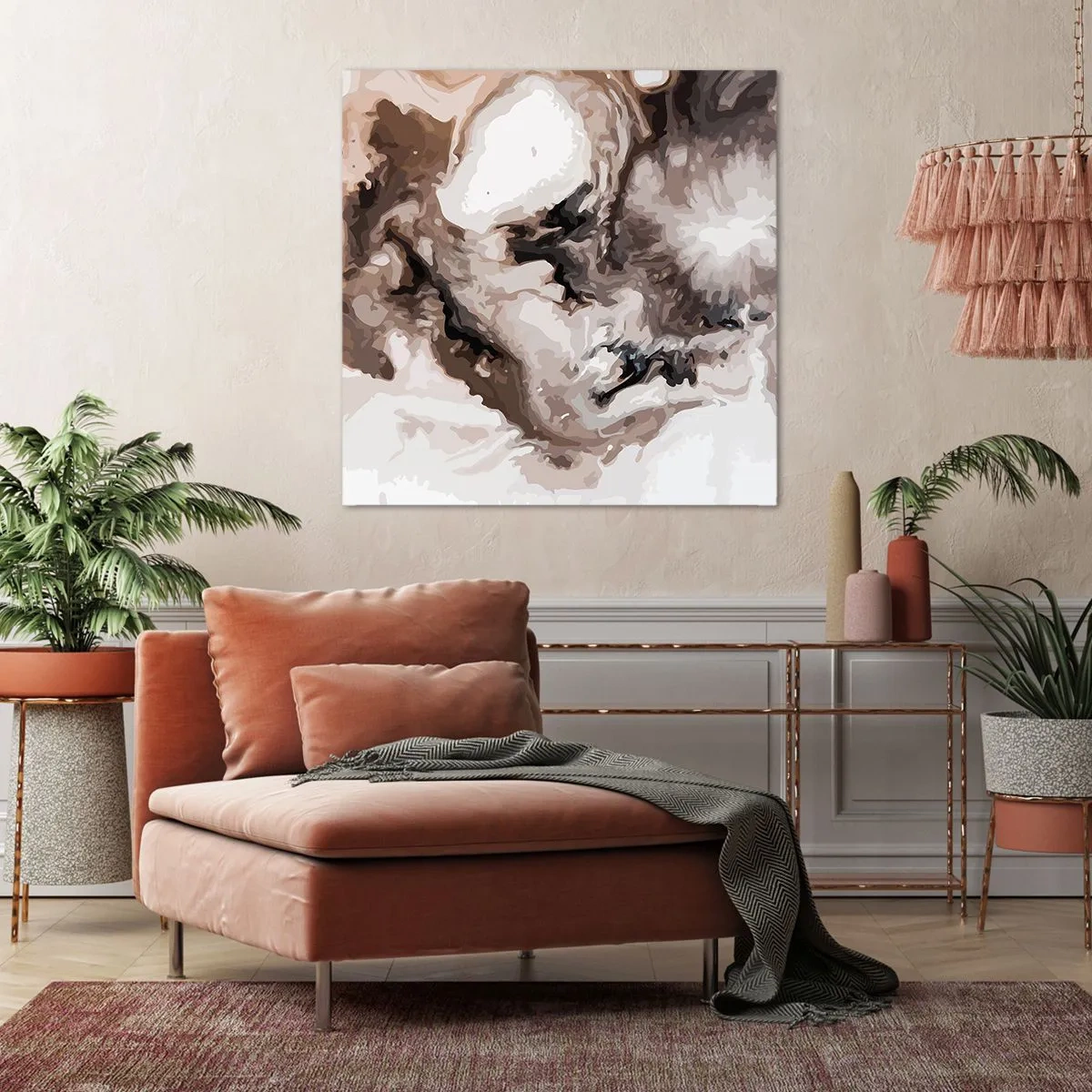 Impression sur toile - Image sur toile - La naissance d'une galaxie - 30x30 cm