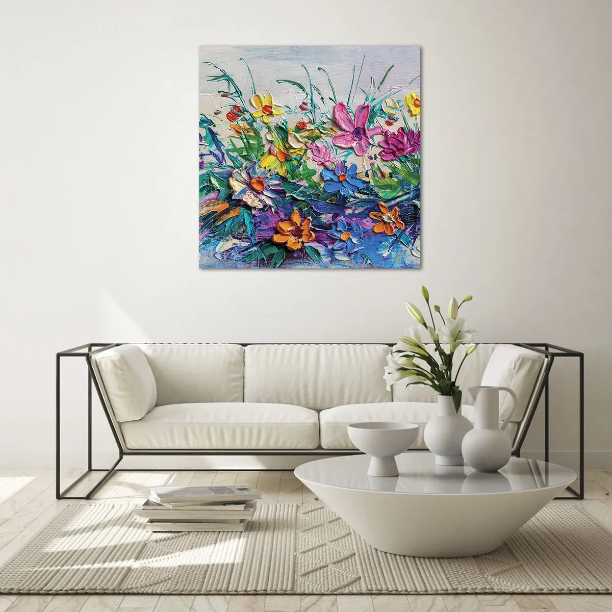 Impression sur verre - Image sur verre - Absolument pas une nature morte - 50x50 cm