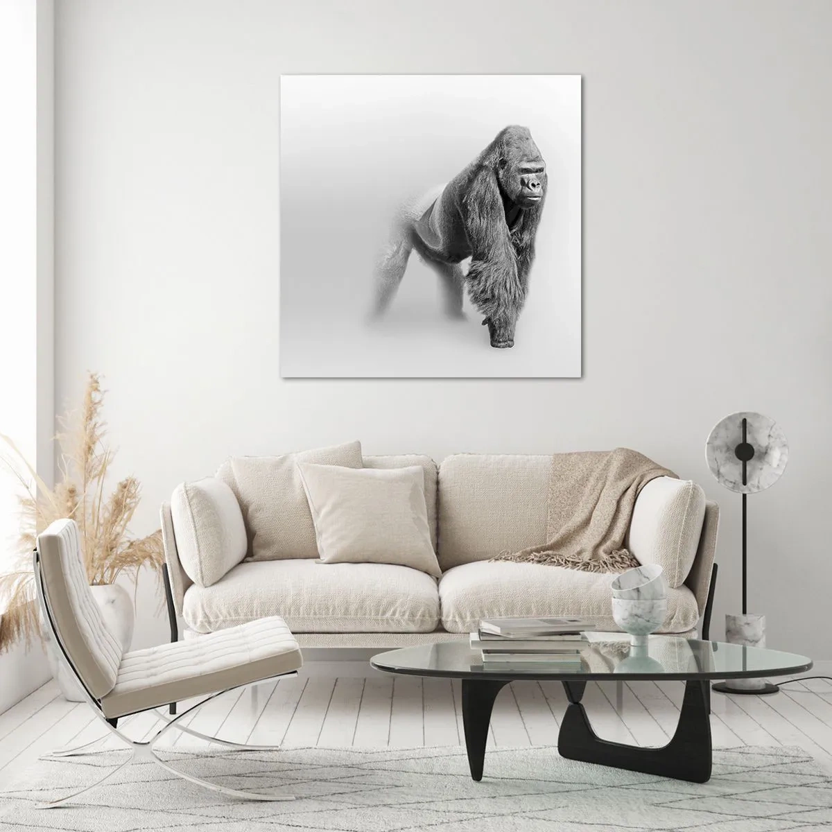 Impression sur verre - Image sur verre - Confiant en sa force - 40x40 cm