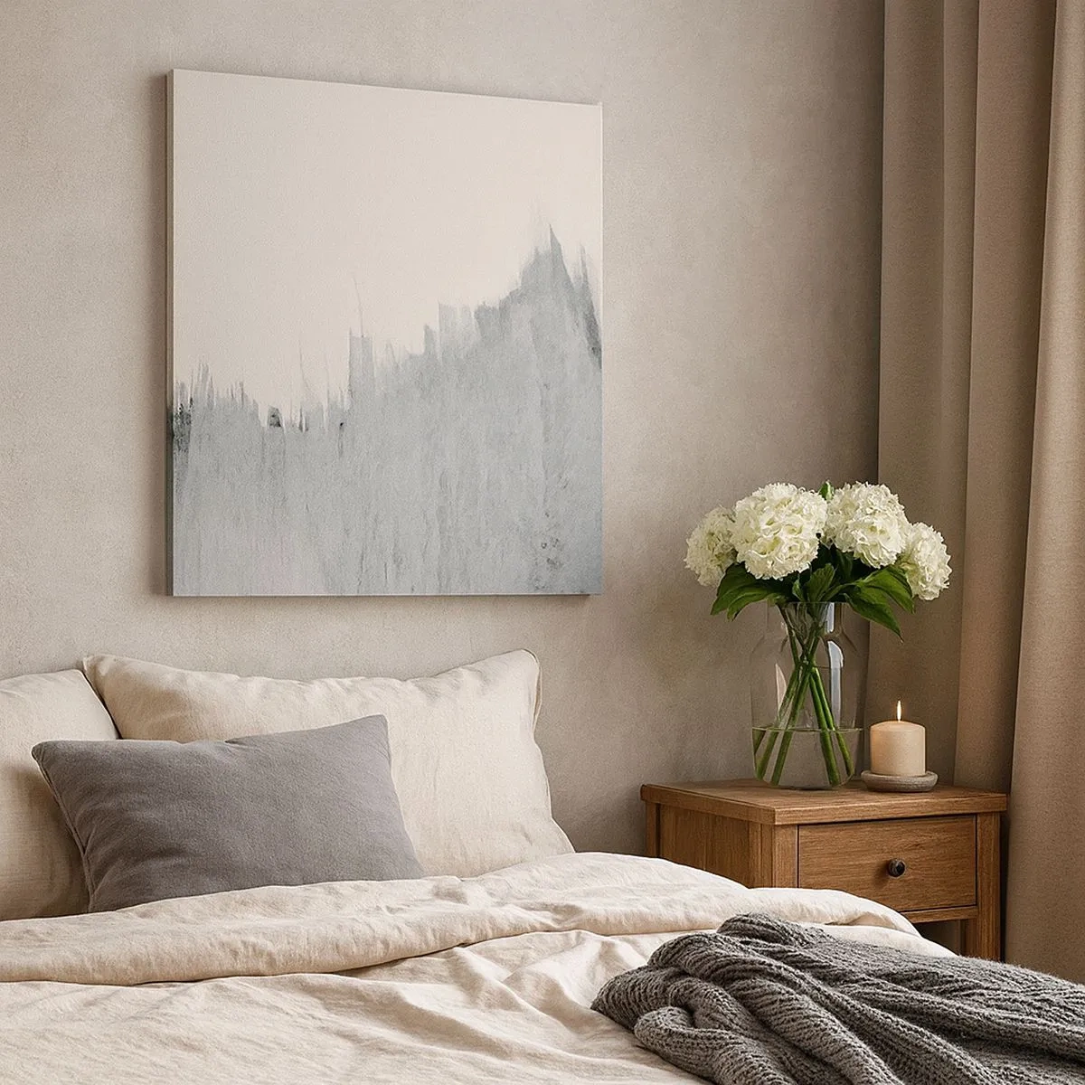 Impression sur toile - Image sur toile - Une esquisse mystérieuse - 30x30 cm