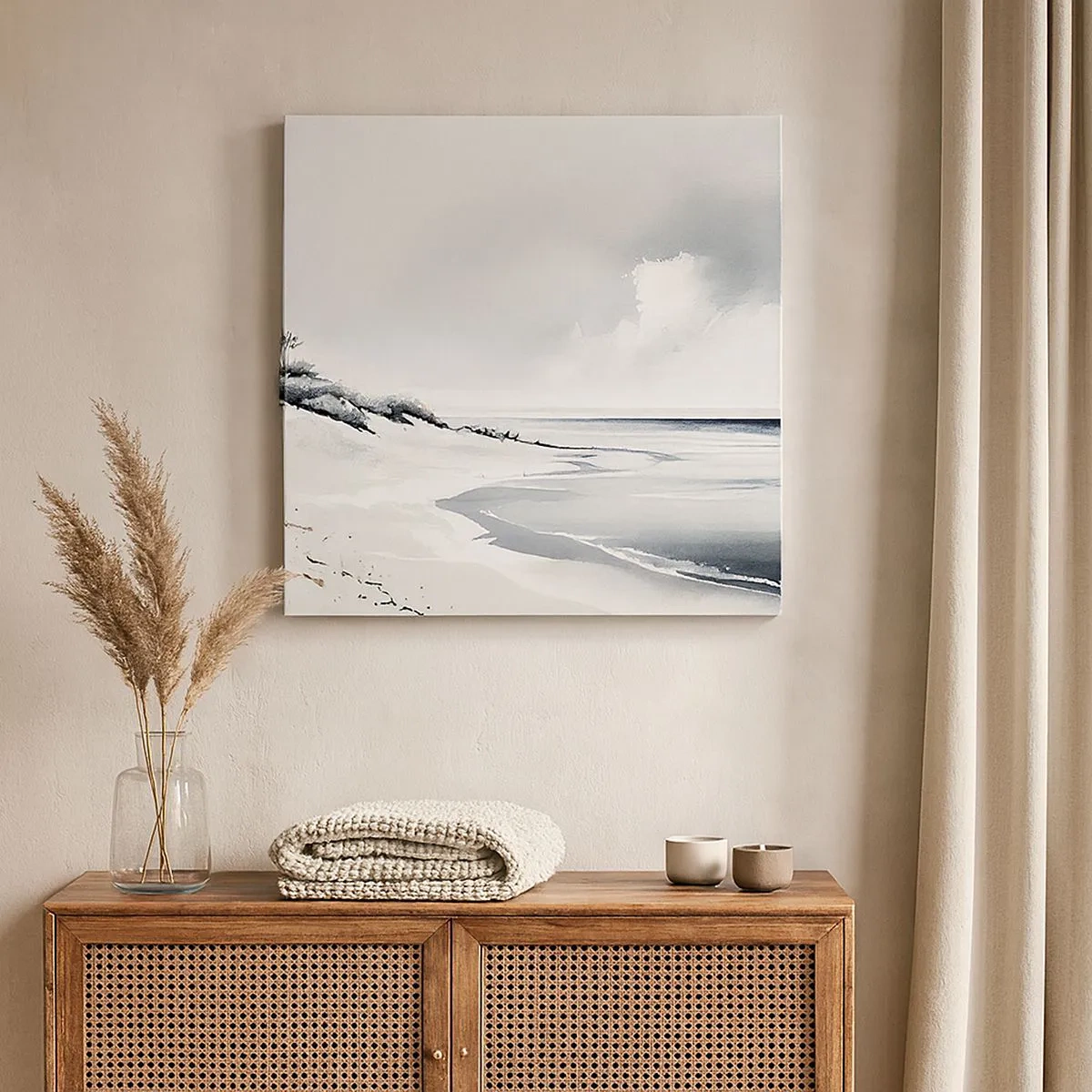 Impression sur toile - Image sur toile - Ensemble depuis toujours - 30x30 cm