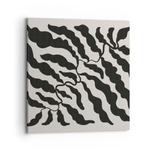 Impression sur toile - Image sur toile - La nature du carré - 70x70 cm