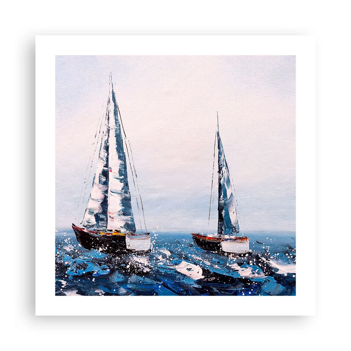 Affiche - Poster - Confrérie du vent - 50x50 cm