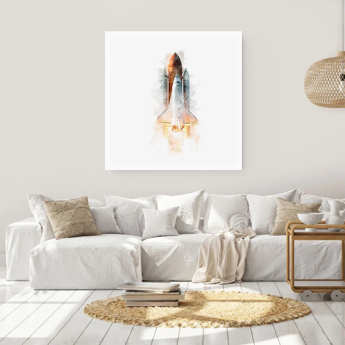 Affiche - Poster - Des explorateurs pour commencer - 60x60 cm