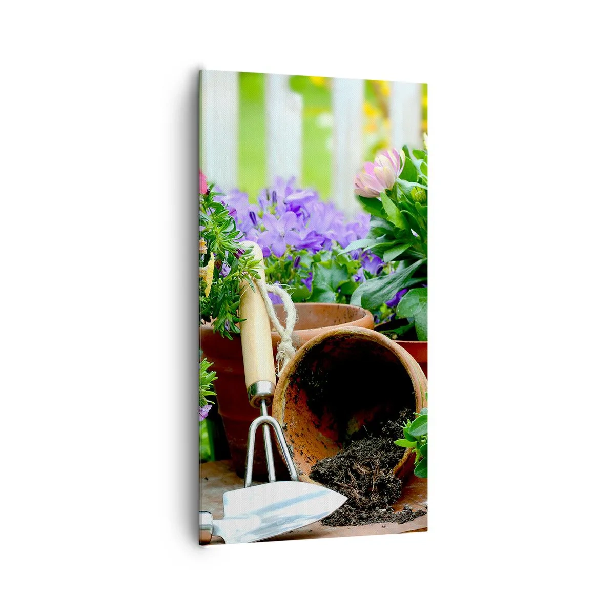 Impression sur toile - Image sur toile - Le jardin de Zosia - 65x120 cm