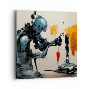 Impression sur toile - Image sur toile - Déjà demain… - 40x40 cm