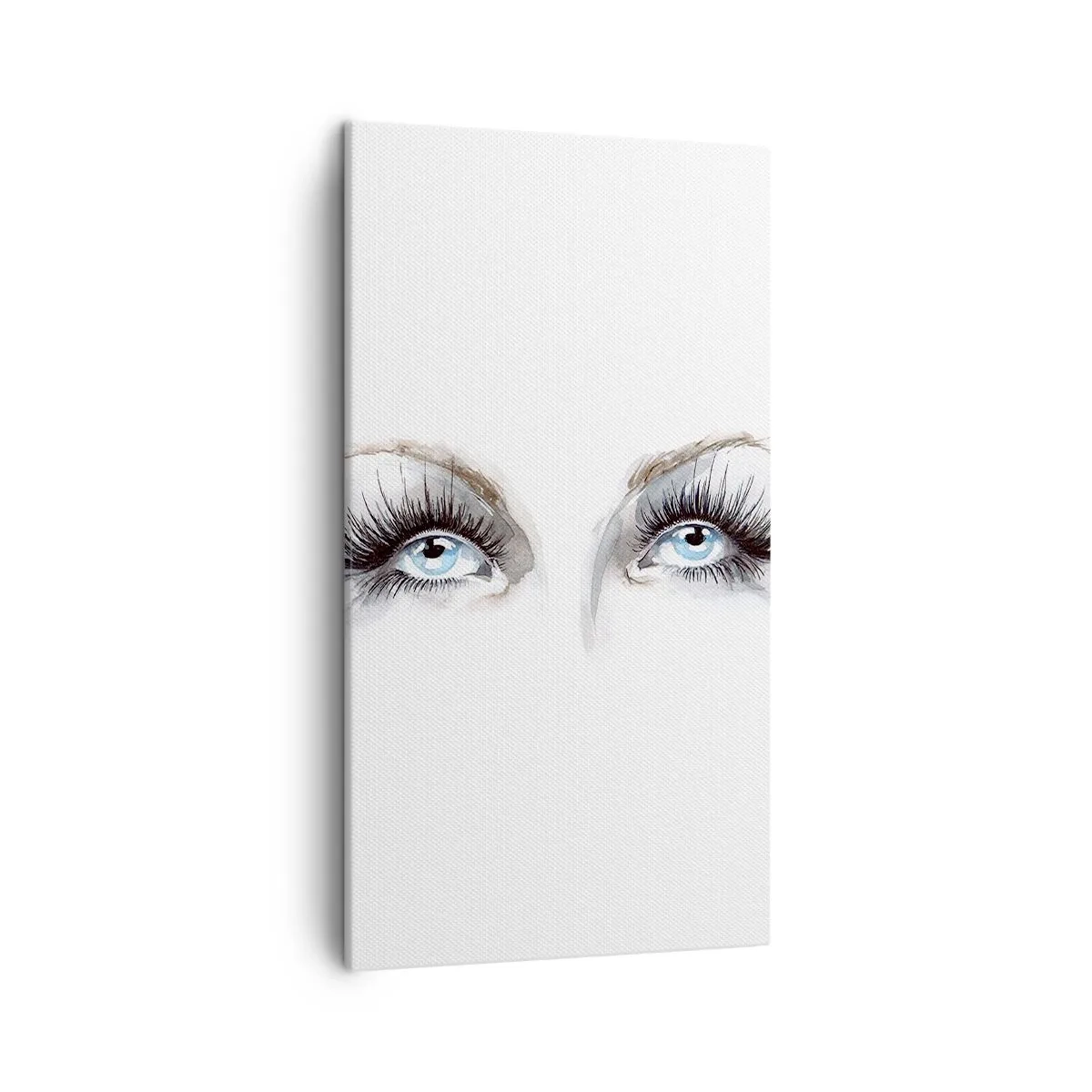 Impression sur toile - Image sur toile - Yeux d'ange? - 45x80 cm