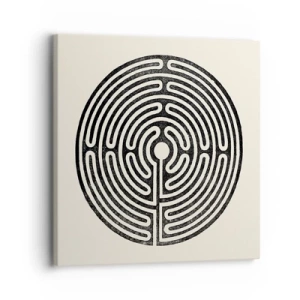 Impression sur toile - Image sur toile - Ordre mystérieux - 30x30 cm
