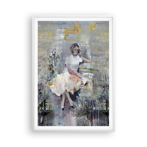 Affiche dans un cadre blanc - Poster - Classique et moderne - 70x100 cm