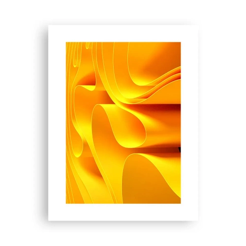 Affiche - Poster - Comme les vagues du soleil - 30x40 cm