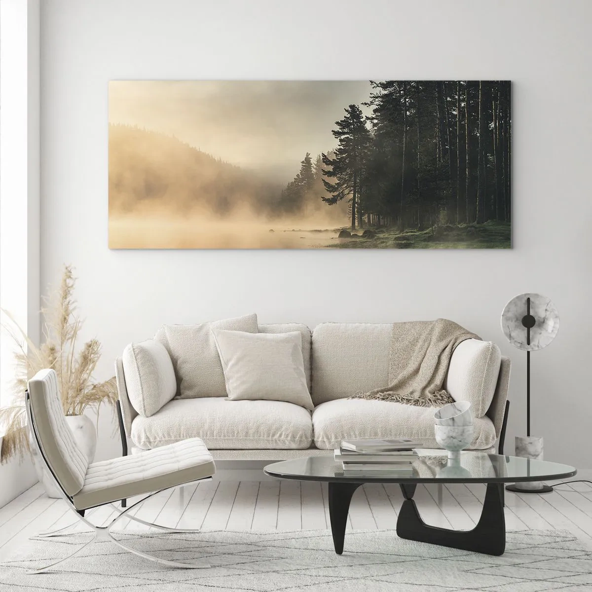 Impression sur verre - Image sur verre - Naissance du jour - 100x40 cm