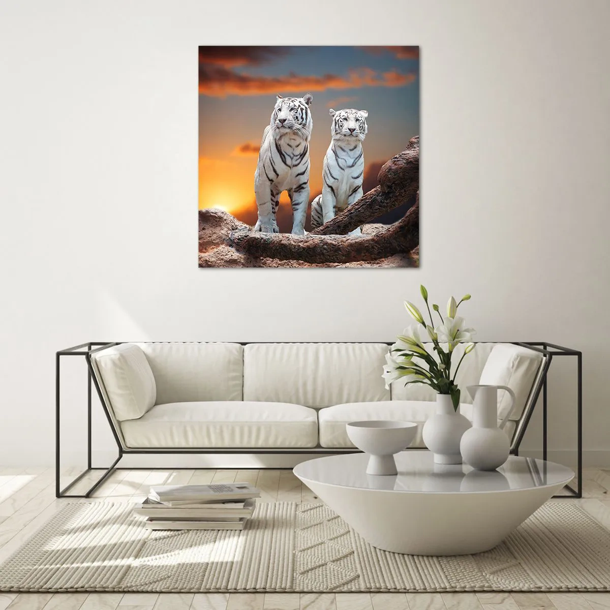 Impression sur verre - Image sur verre - Tout comme à Narnia - 30x30 cm