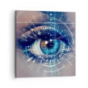 Impression sur toile - Image sur toile - Tu penses que tu me connais - 70x70 cm