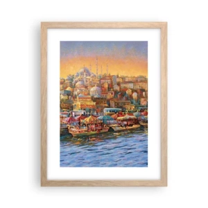 Affiche dans un chêne clair - Poster - Conte d'Istanbul - 30x40 cm