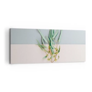 Impression sur toile - Image sur toile - Subtilité pastel - 100x40 cm
