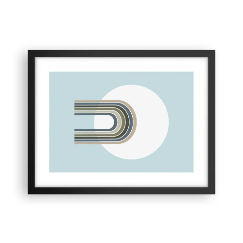 Affiche dans un cadre noir - Poster - Attraction irrésistible - 40x30 cm