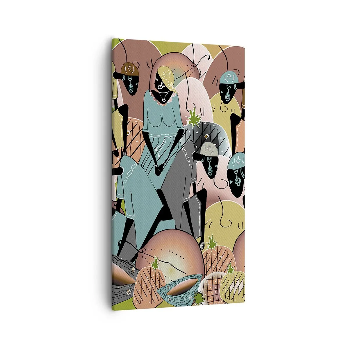 Impression sur toile - Image sur toile - De grandes fêtes arrivent - 55x100 cm