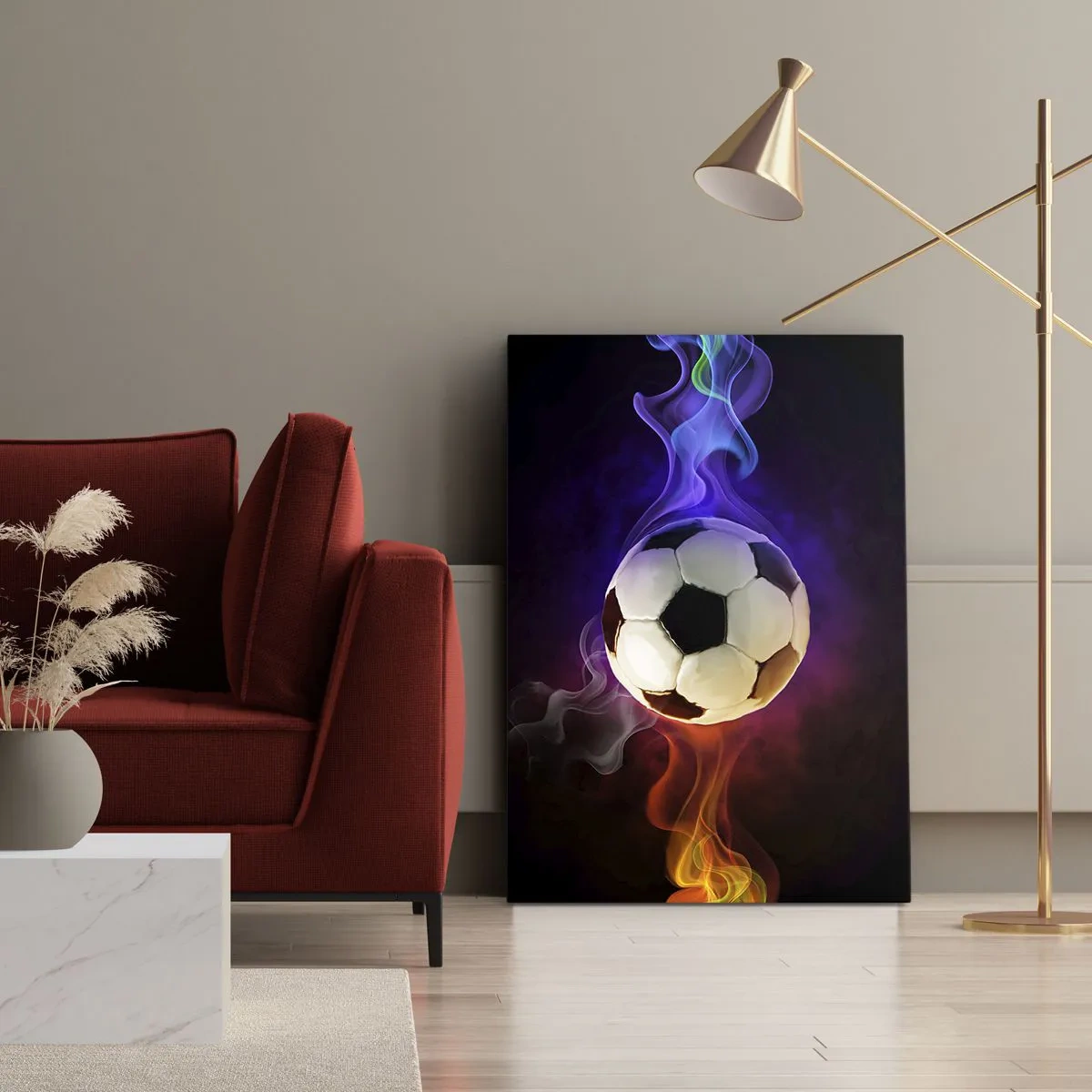 Impression sur toile - Image sur toile - Le pouvoir magique du jeu - 55x100 cm