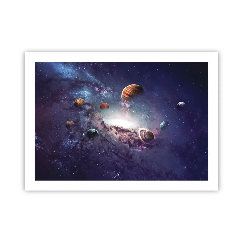 Affiche - Poster - Système de danse solaire - 70x50 cm