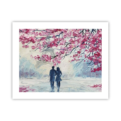 Affiche - Poster - Ballade romantique - 50x40 cm