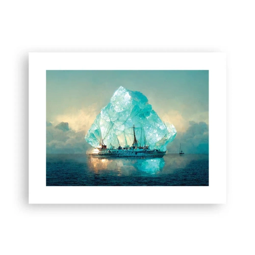 Affiche - Poster - Diamant arctique - 40x30 cm