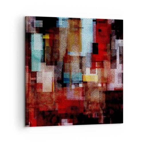 Impression sur toile - Image sur toile - Mélange de confusions - 60x60 cm
