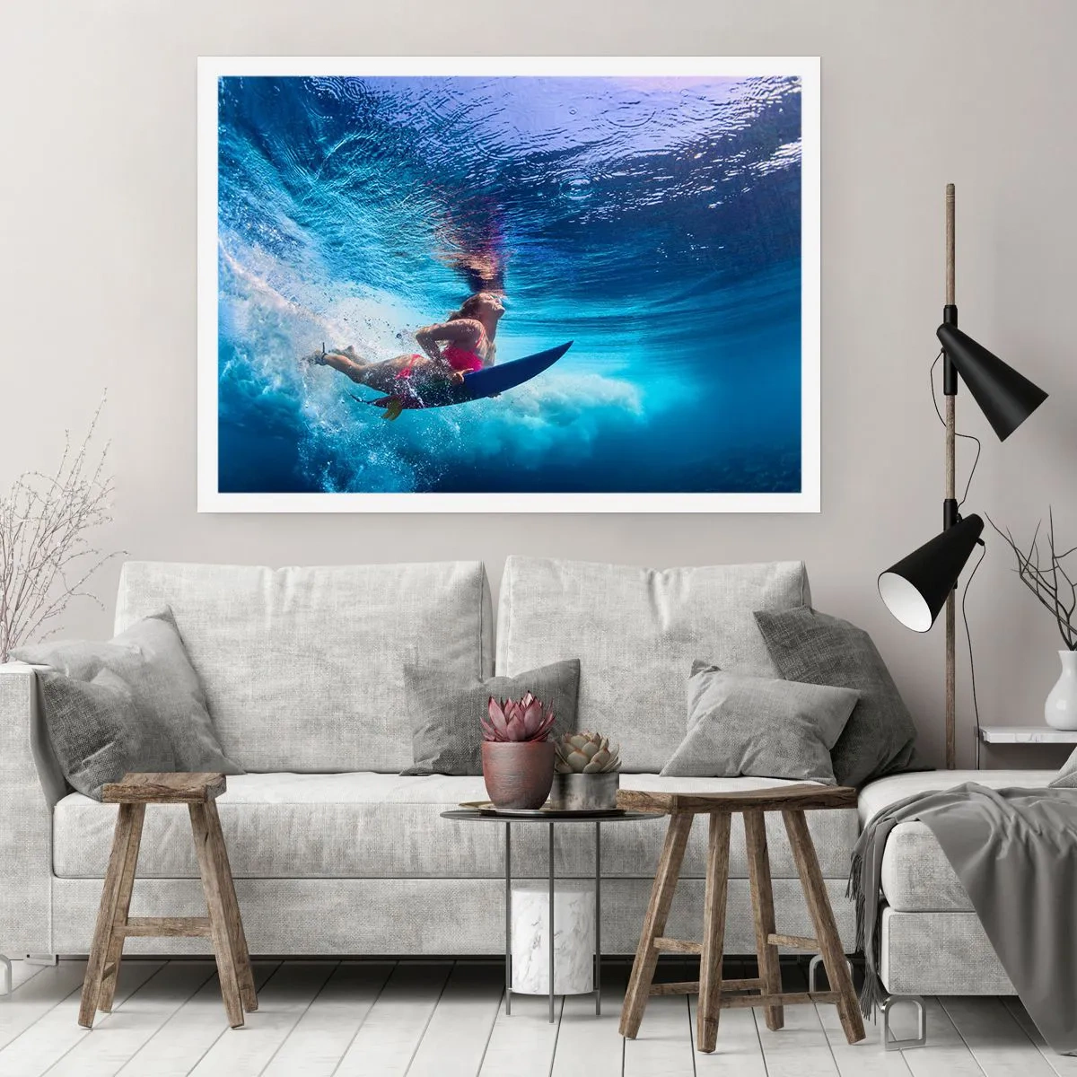 Affiche - Poster - Joie profonde - 50x40 cm