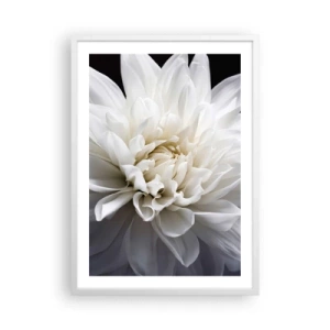 Affiche dans un cadre blanc - Poster - Le matin de la jeune mariéé - 50x70 cm