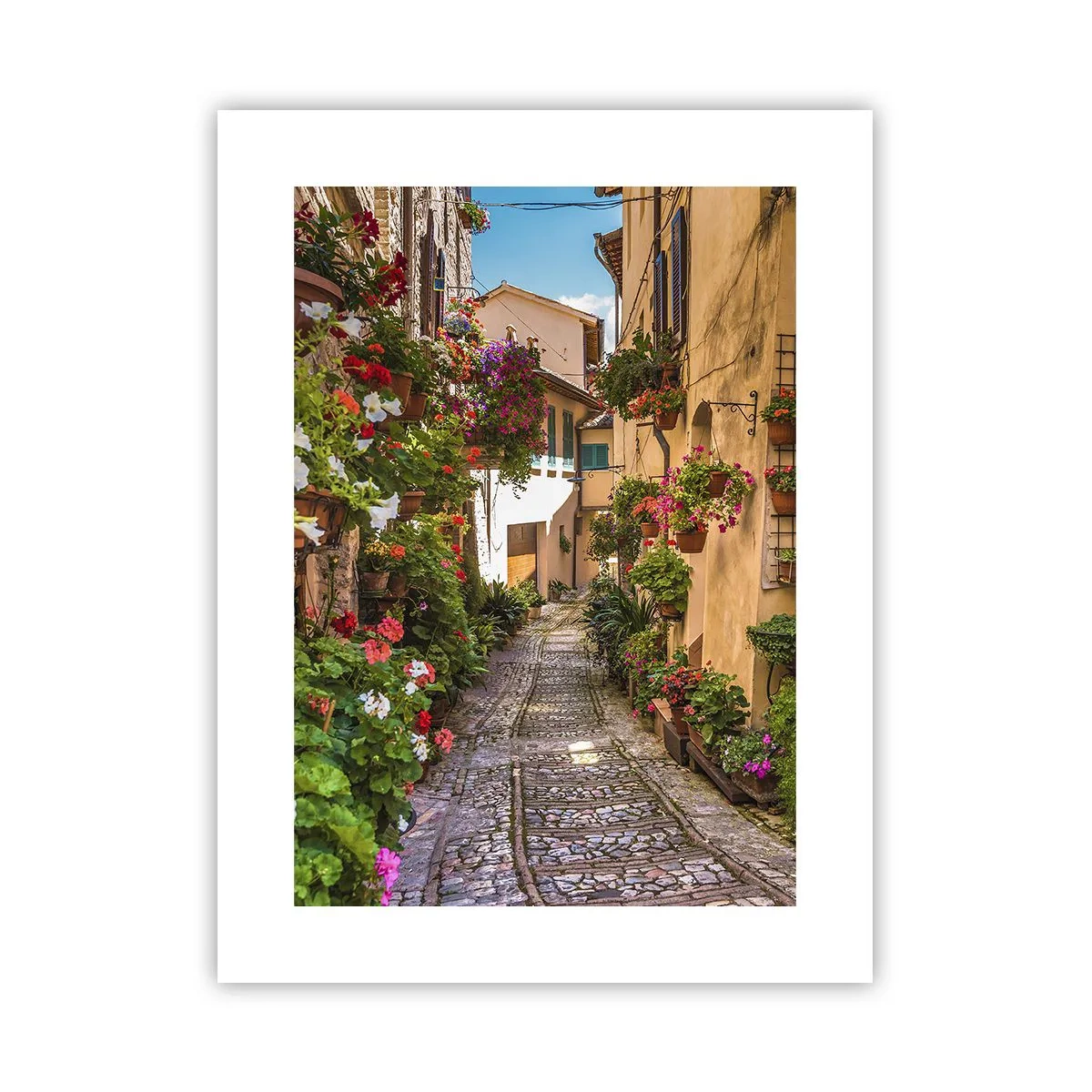 Affiche - Poster - Ruelle italienne - 30x40 cm