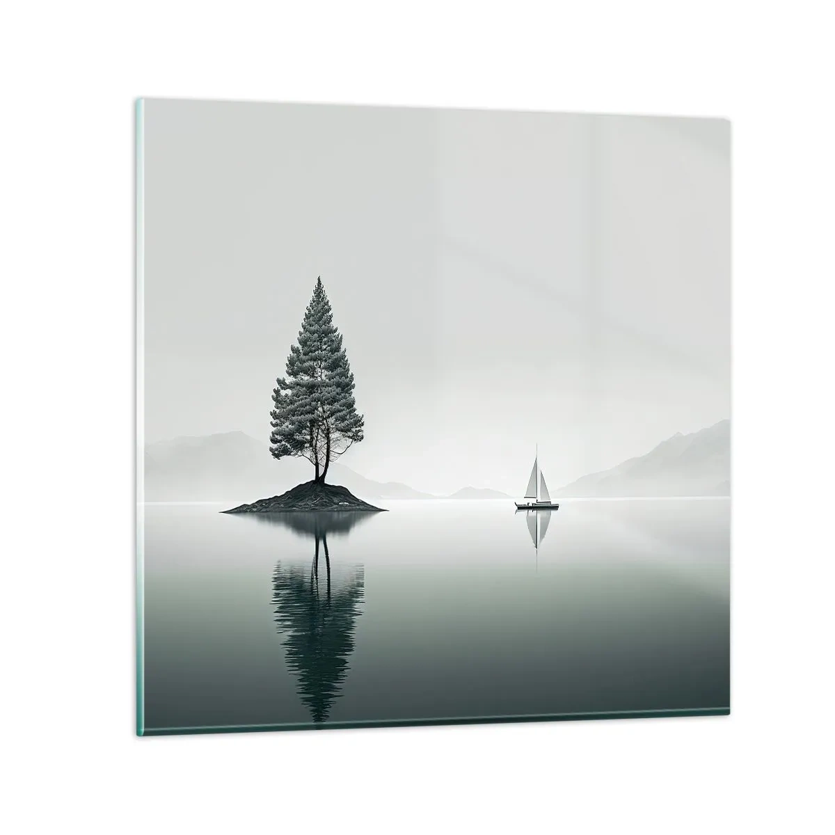 Impression sur verre - Image sur verre - Un rêve somnolent - 30x30 cm