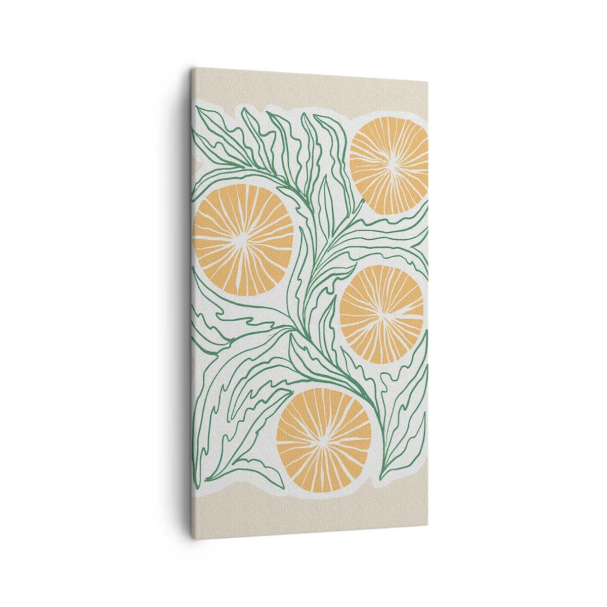 Impression sur toile - Image sur toile - Ethnique avec une pointe d'abstraction - 45x80 cm