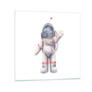 Impression sur verre - Image sur verre - C'est tout pour le moment! - 70x70 cm