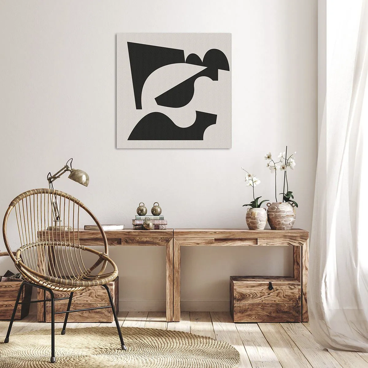 Impression sur toile - Image sur toile - À monter soi-même - 60x60 cm