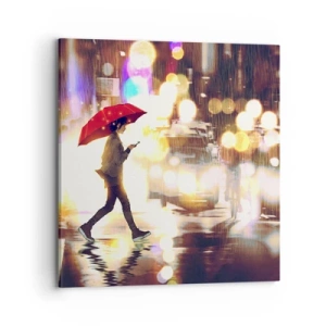 Impression sur toile - Image sur toile - Et pourtant ensoleillé - 70x70 cm