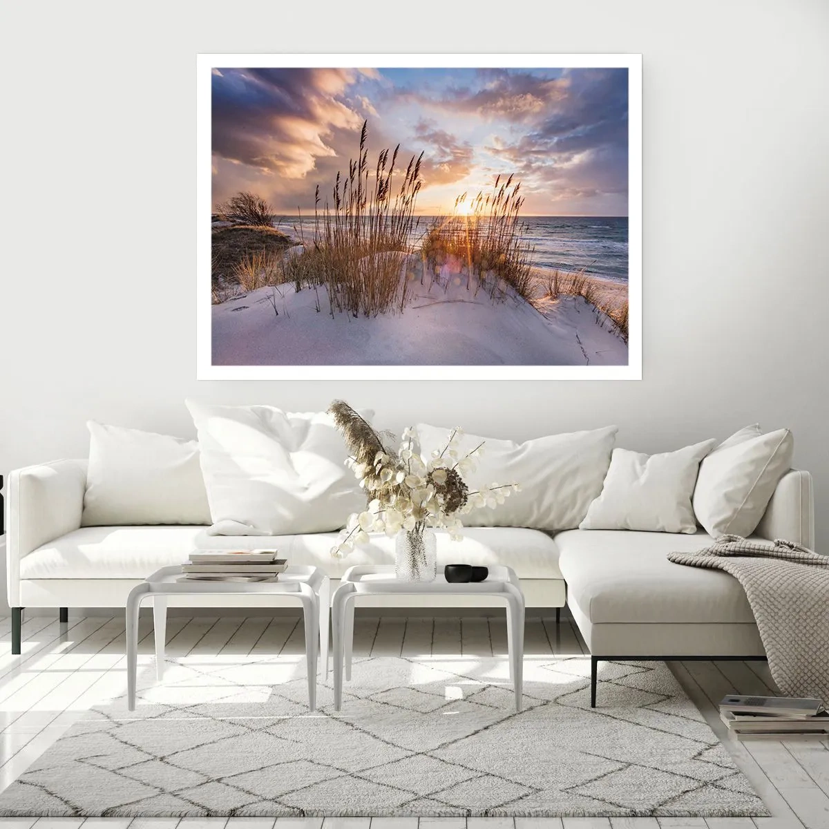 Affiche - Poster - Salutations du soleil et du vent - 40x30 cm