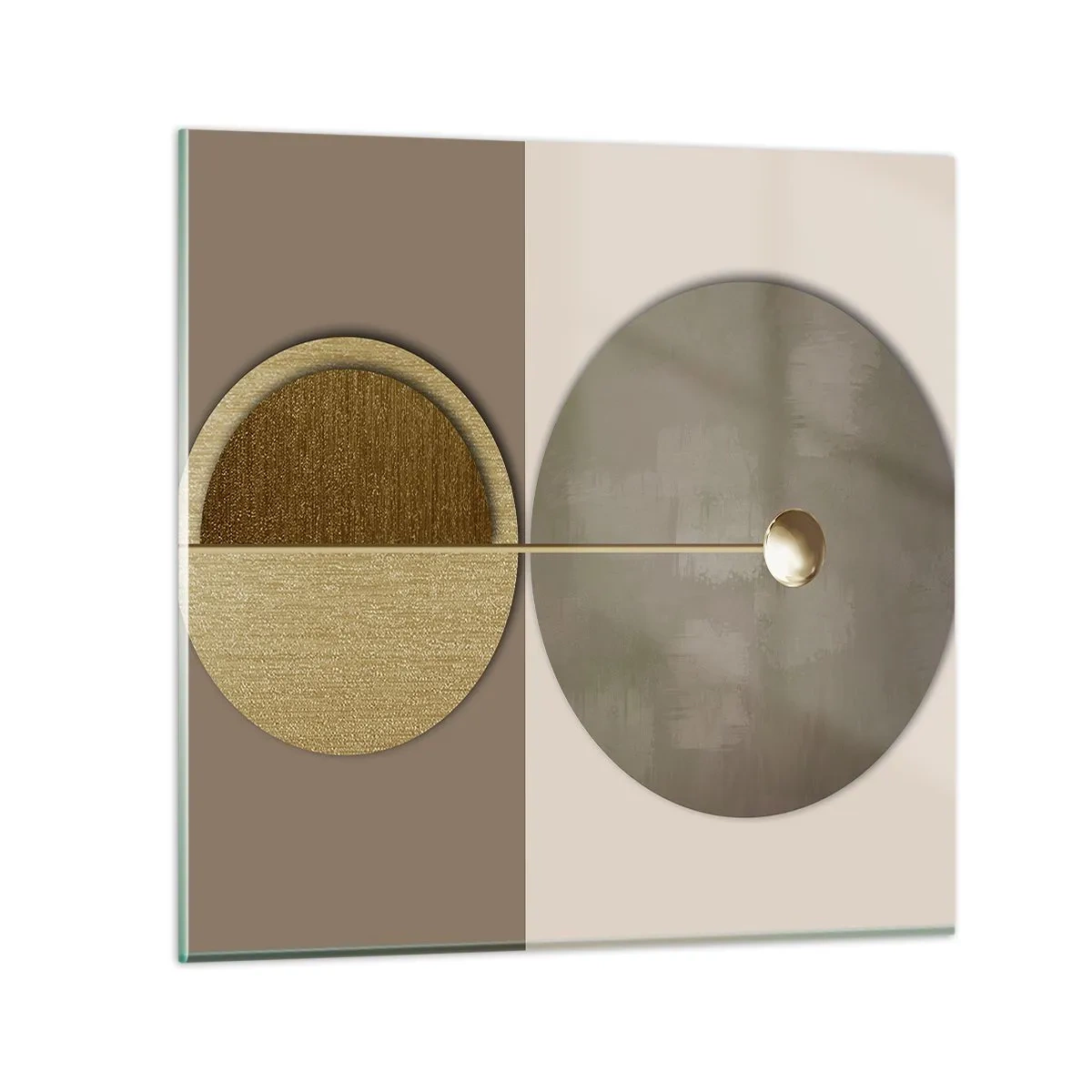 Impression sur verre - Image sur verre - Équilibre parfait - 50x50 cm