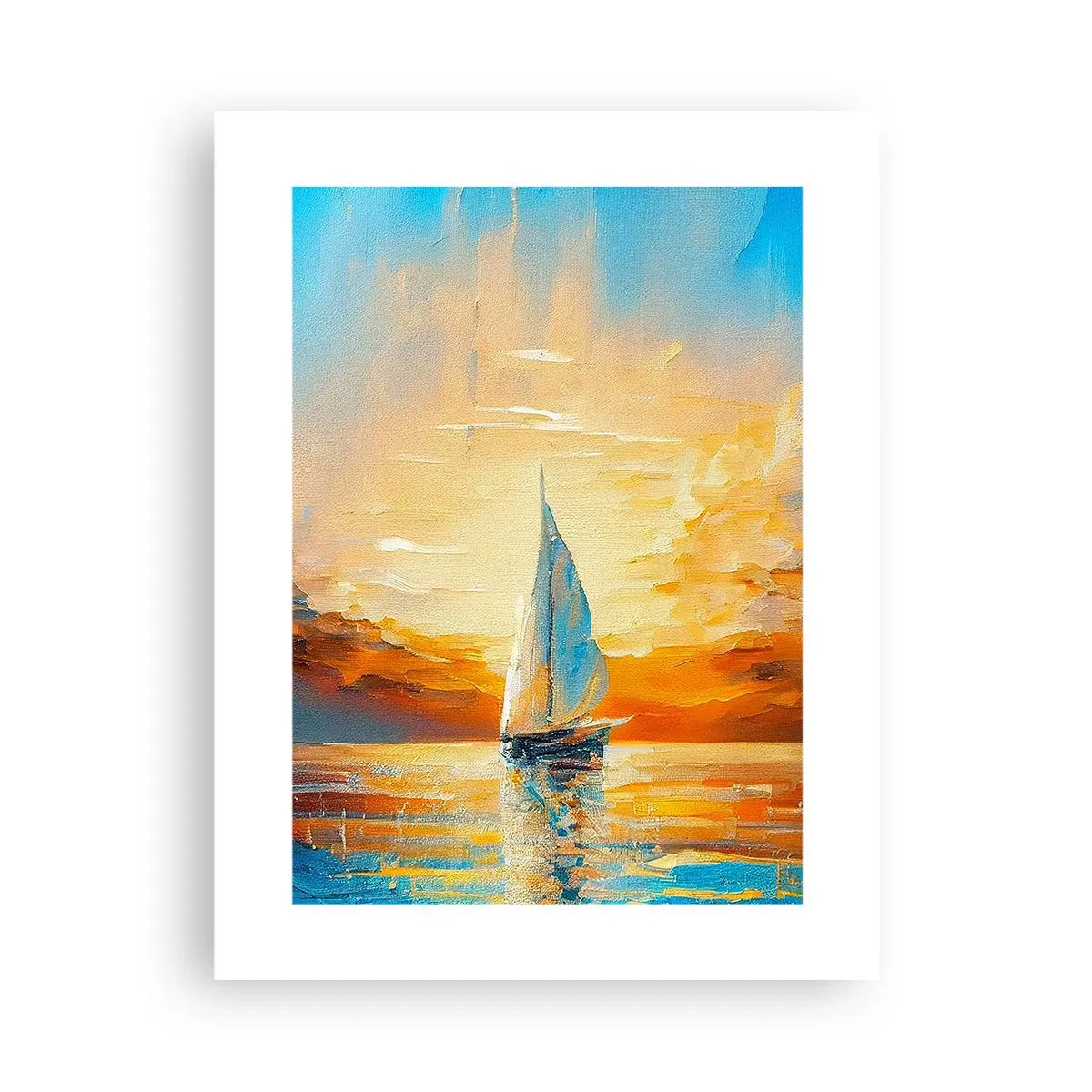 Affiche - Poster - Expédition en or - 30x40 cm