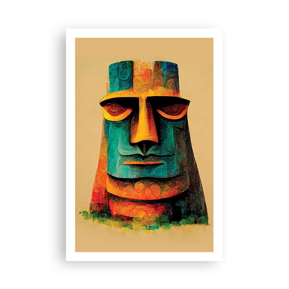 Affiche - Poster - Statuesque et sympathique - 61x91 cm