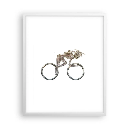 Affiche dans un cadre blanc - Poster - Machine exceptionnelle - 40x50 cm