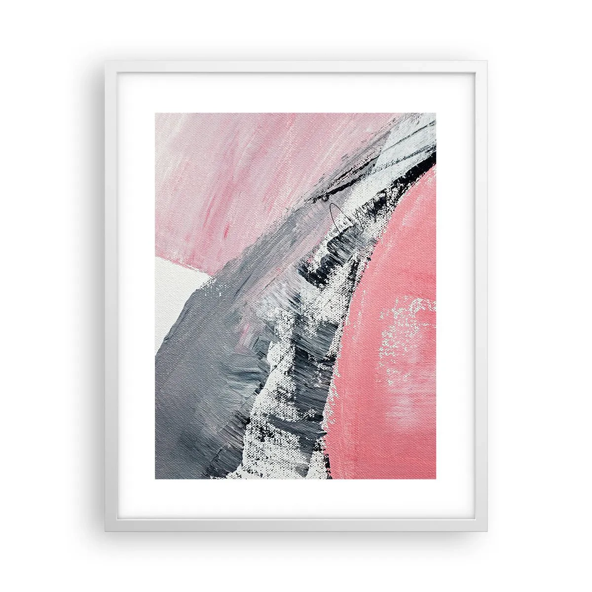 Affiche dans un cadre blanc - Poster - Composition assortie - 40x50 cm