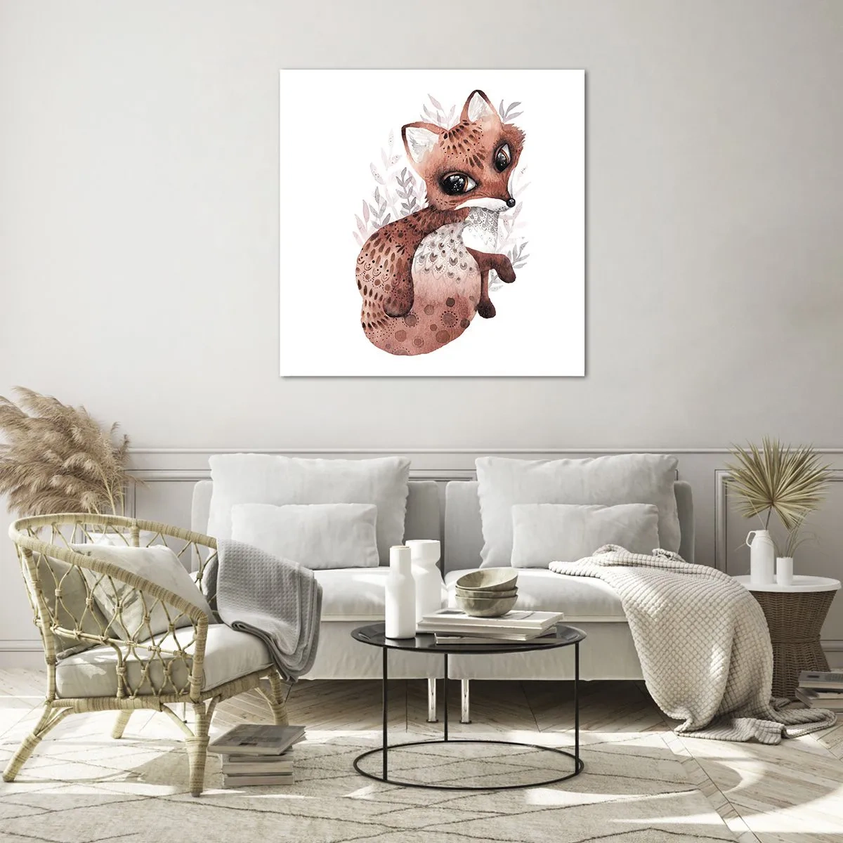 Impression sur verre - Image sur verre - Seulement à aimer - 30x30 cm