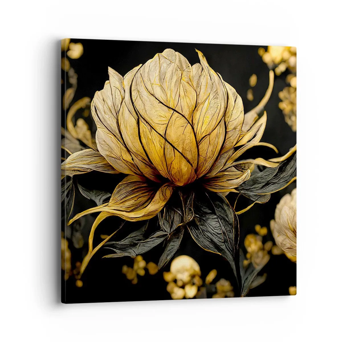 Impression sur toile - Image sur toile - Fragilité subtile - 40x40 cm