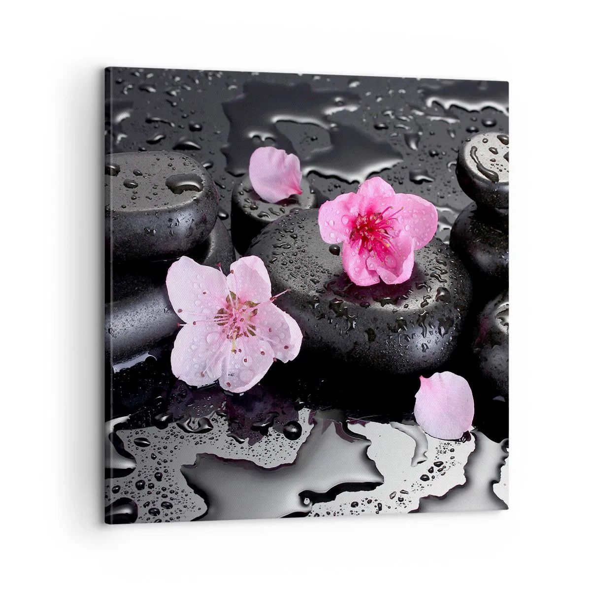 Impression sur toile - Image sur toile - Et le cœur s'allège soudainement - 60x60 cm