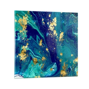 Impression sur verre - Image sur verre - Les pétales du soleil - 40x40 cm