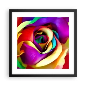 Affiche dans un cadre noir - Poster - Ce n'est pas possible - 40x40 cm