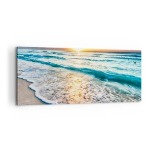 Impression sur toile - Image sur toile - Une vue qui en vaut la peine - 100x40 cm