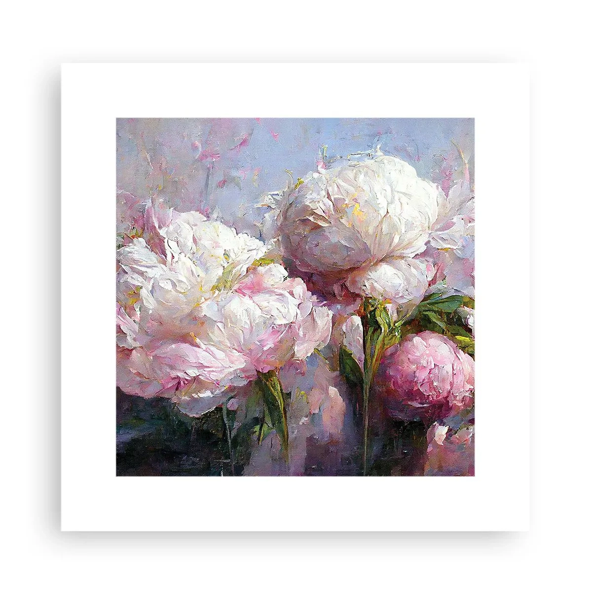 Affiche - Poster - Un bouquet plein de vie - 30x30 cm